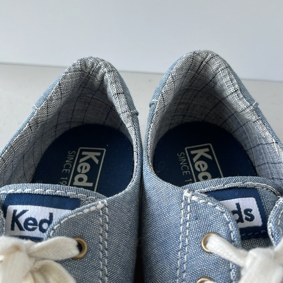 Keds Denim Canvas Sneakers Dream Foam Insole Size US 6 - Picture 10 of 17